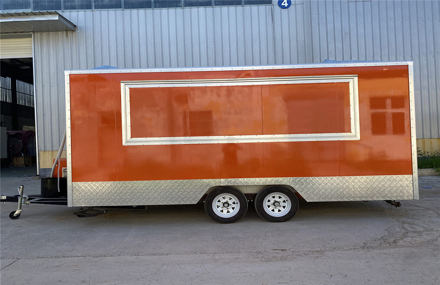 mobile pizza trailer in stock